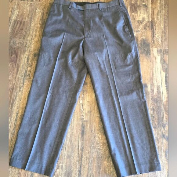 Perry Ellis Charcoal Dress Trousers - Picture 1 of 4